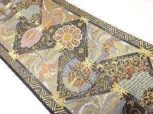 山河謹製　鳳凰天井文織出し袋帯